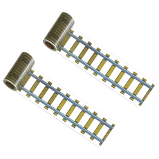 Yurayanolja 安全道路遮蔽膠帶 75mm x 5m, 鐵路, 2個