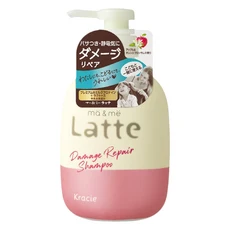 Kracie 葵緹亞 MA&ME Latte 損傷修復洗髮乳, 1個, 490ml