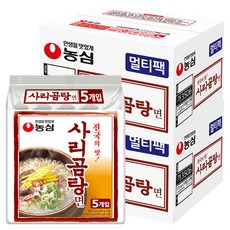 농심 사리곰탕면 110g, 80개