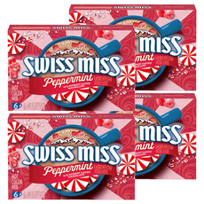 SWISS MISS 薄荷棉花糖風味可可粉，6入，共234克, 39g, 6包, 4盒