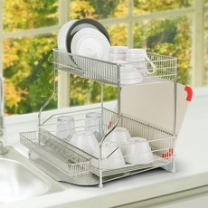 STA AMi 全304不鏽鋼Bliss雙層碗盤瀝水架, 單一顏色