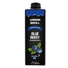 LONDON BRIX 藍莓濃縮汁, 1L, 1瓶