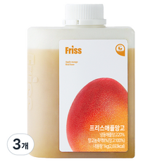 Friss 蘋果芒果濃縮液, 3個, 1kg
