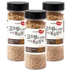 Sun Village 充滿香氣的我們家炒芝麻, 105g, 3個