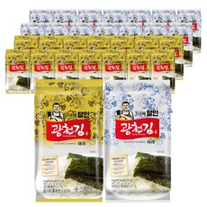 3대째 달인 재래 파래 혼합 광천김, 64g, 3개