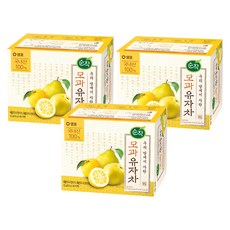 순작 모과 유자차 티백, 800mg, 40개입, 3개
