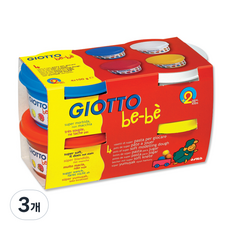 GIOTTOBEBE 칼라점토, 4색, 100g, 3개