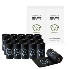 HaPPysaLe 可生物分解寵物拾便袋, 2個, 混色, 120入
