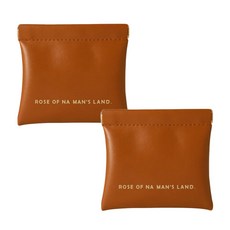 隨身數據線包 小(11.5 x 12cm), 單一商品, 棕色, 2個