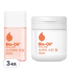Bio-Oil 百洛 護膚油 60ml + 乾性皮膚凝膠 50ml, 3組