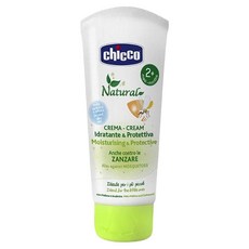 Chicco 草本防蚊乳霜, 義大利產, 天然植物安弟羅巴果油香蜂草葉油成分萃取, 檸檬清香, 保濕不黏膩, 低敏感測試, 適用年齡2m+, 100ml, 1條