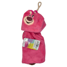 U-House 樺新 大頭捲捲擦手巾 39 x 22cm, 熊抱哥 粉色, 1條