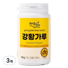 자연의지혜 강황가루, 150g, 3개