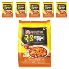 OTTOGI 不倒翁 辣炒年糕湯料理包, 426g, 6包