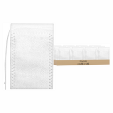 Kiyodo 無紡布袋 10 x 8cm 100個, 6組, 白色