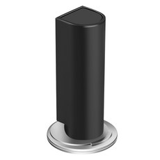 편할궁리 무타공 심플 도어스토퍼 블랙, 1개