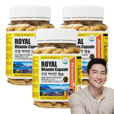 네추럴라이즈 로얄 비타민 캡슐, 3개, 180g