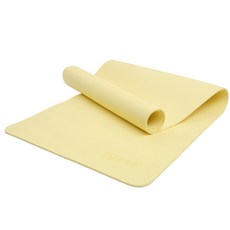 evafit 粉彩瑜珈墊 6mm, 黃色的