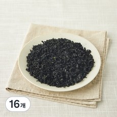 기장물산 유기식품 인증 부드러운 자른미역, 25g, 16개