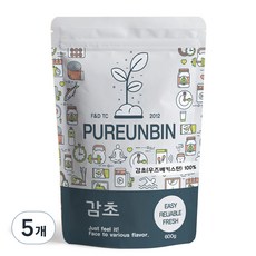 푸른빈 감초, 600g, 5개