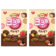 Gokmulgeudaero21 Crunchy草莓奶油夾心巧克力穀物脆球, 150g, 2盒