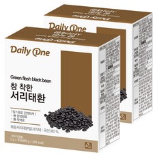 데일리원 참 착한 서리태환, 60g, 2개
