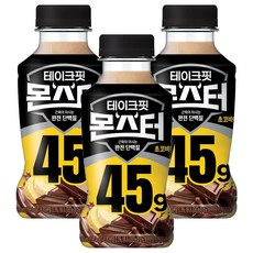 TAKEFIT 巧克力香蕉肌肉專用蛋白飲, 350ml, 3瓶