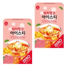 우리차 피치망고 아이스티 분말, 5g, 20개입, 2개