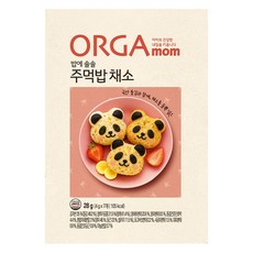 ORGA 孩童拌飯海苔香鬆, 蔬菜口味, 28g, 1盒