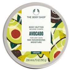 THE BODY SHOP 美體小舖 修護身體滋養霜 酪梨, 200ml, 1罐