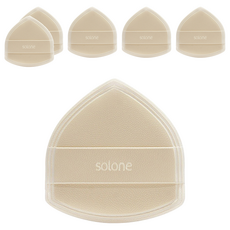 Solone 台灣公司貨 雲朵舒芙蕾海綿, 奶油栗子, 6個