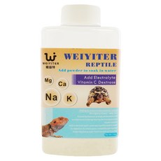 WEIYITER 維益特 爬蟲電解質泡澡添加粉, 230g, 1罐