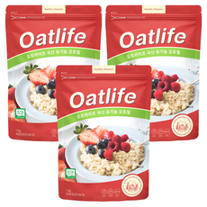 Dubosikpum Oatlife 韓國產有機燕麥片, 1kg, 3個