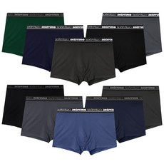 Balancing系列男款平口內褲 10件組