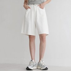 andstyle 女款基本斜紋棉百慕達短褲 264652
