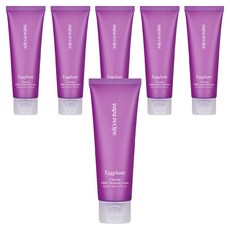 파파레서피 가지 클리어링 마일드 클렌징 폼, 120ml, 6개