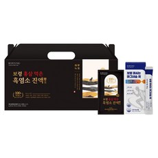 보령 홍삼 먹은 흑염소 진액 더 블랙 30p 2.1L + 마시는 마그네슘 퀵 14포 280g, 1세트