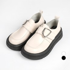 핑크썸 여성용 나솔란 버클 베이직 로퍼 ZWJS2439