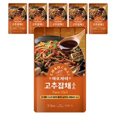 차오차이 고추잡채 소스, 100g, 6개