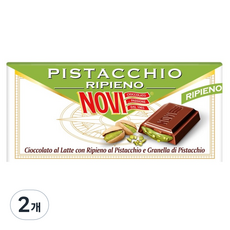 NOVI 開心果內餡穀物牛奶巧克力, 105g, 2個