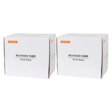 레스이즈모어 대용량 위생백 대 30cm x 40cm, 대(L), 1000개입, 2개