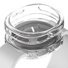 NUART Galaxy Watch Active2全覆蓋保護殼, 透明, 2個