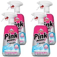 홈스타 핑크파워 욕실 찌든때 클리너, 750ml, 4개