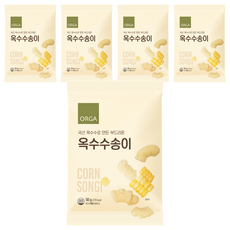 올가홀푸드 옥수수송이, 50g, 5개