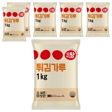 Sikjajaewang 油炸粉, 6個, 1kg