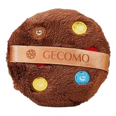 GECOMO 格蒙 巧樂豆豆長絨粉撲, 1個, 無香