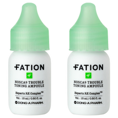 파티온 노스카나인 트러블 흔적 앰플, 15ml, 2개