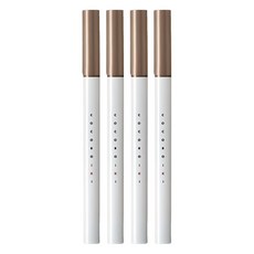 COCOROIKI 珍珠亮澤眼線液筆-星漾棕02, 0.5ml, 星漾棕, 4支