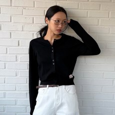 쥬시쥬디 여성용 울블렌드 니트 가디건 J1KT026B