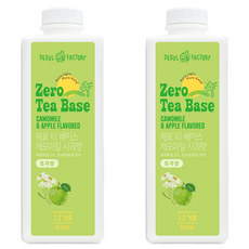 SeoulFactory 零卡洋甘菊蘋果香茶底, 1.2kg, 2個